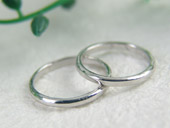 プラチナ手作り結婚指輪